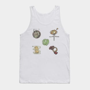 Food flash sheet Tank Top